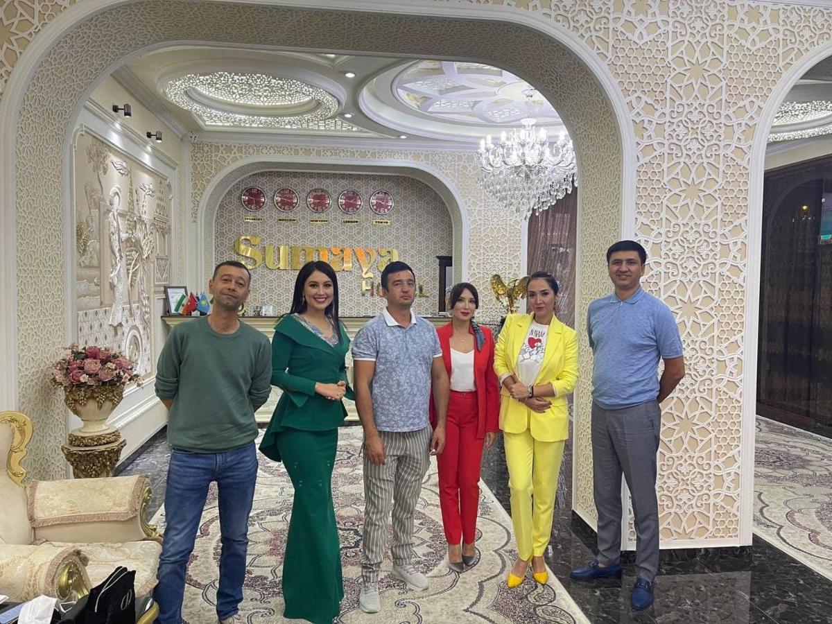 Sumaya Hotel Samarkand Bagian luar foto